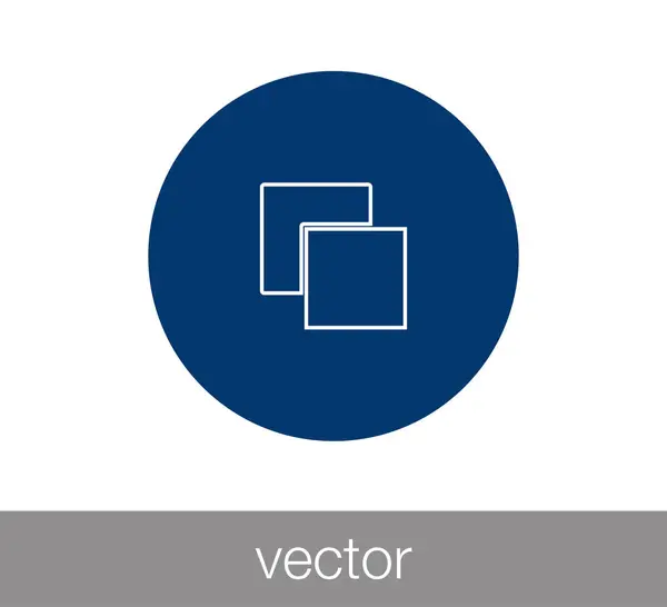 Design ikon illusztráció — Stock Vector