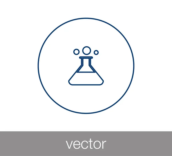 Chemieflaschen-Symbol — Stockvektor