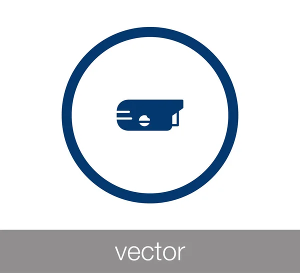 Icono de cámara de seguridad — Vector de stock