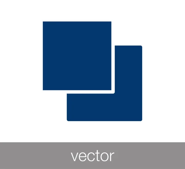 Illustrazione icona di design — Vettoriale Stock