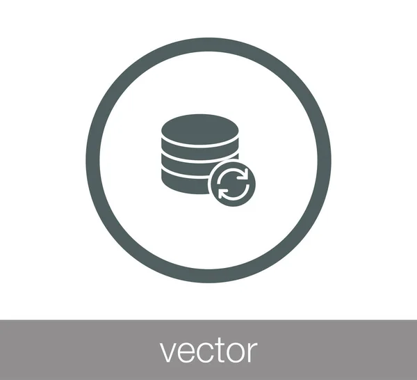 Ícone de data center — Vetor de Stock