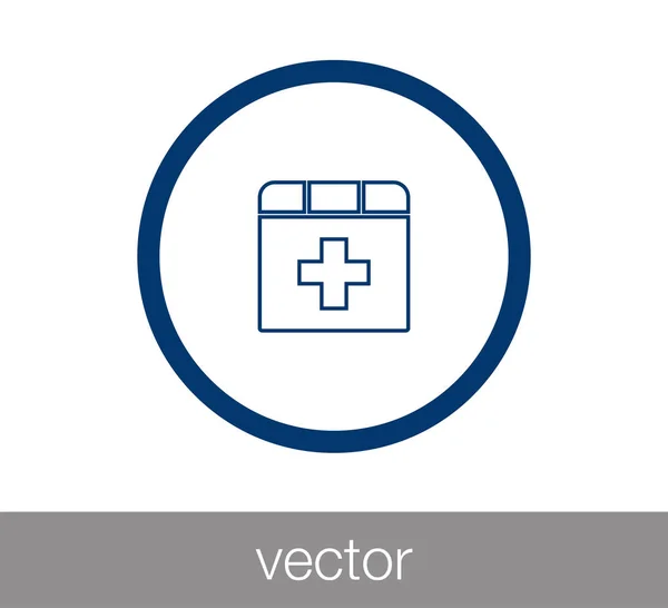 Icono web de salud — Archivo Imágenes Vectoriales