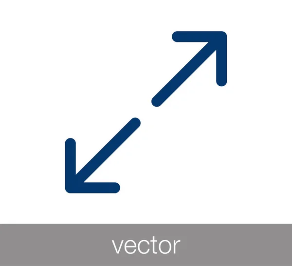 Schaal gereedschappictogram — Stockvector