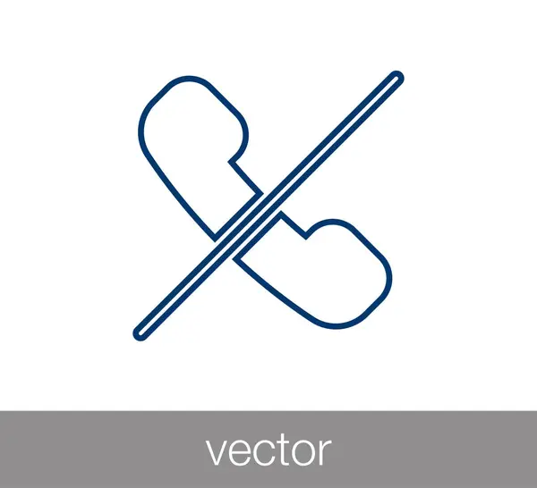 Illustration zum Handy-Symbol. — Stockvektor