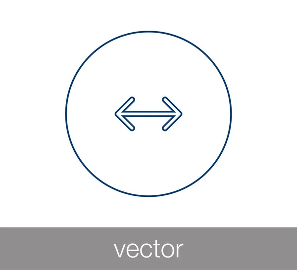 Ícone de ferramenta de escala — Vetor de Stock