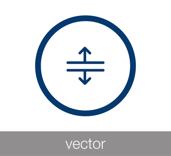 Ícone da web de rolagem . —  Vetores de Stock