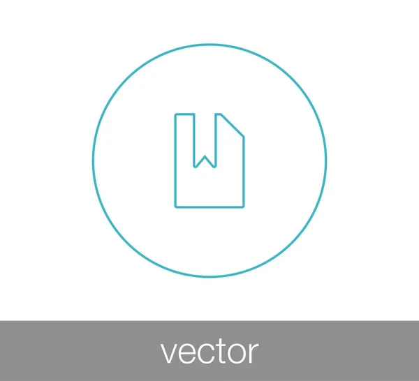 Design of Note icon — Stock Vector