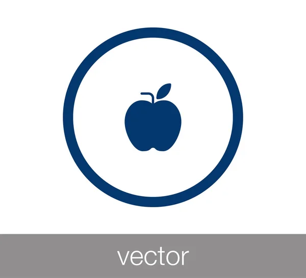 Conception de l'icône Apple — Image vectorielle