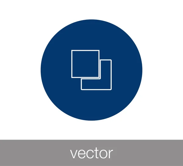 Design ikon illusztráció — Stock Vector