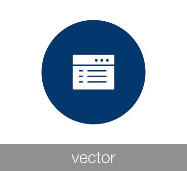 Pencere veya programlama simgesi