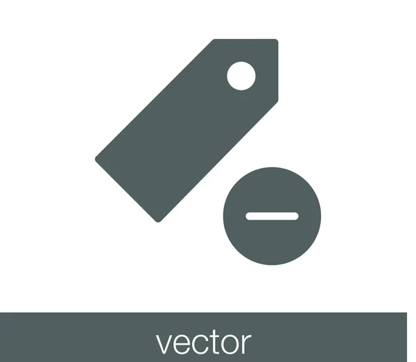 Bogmærkeikon – Stock-vektor