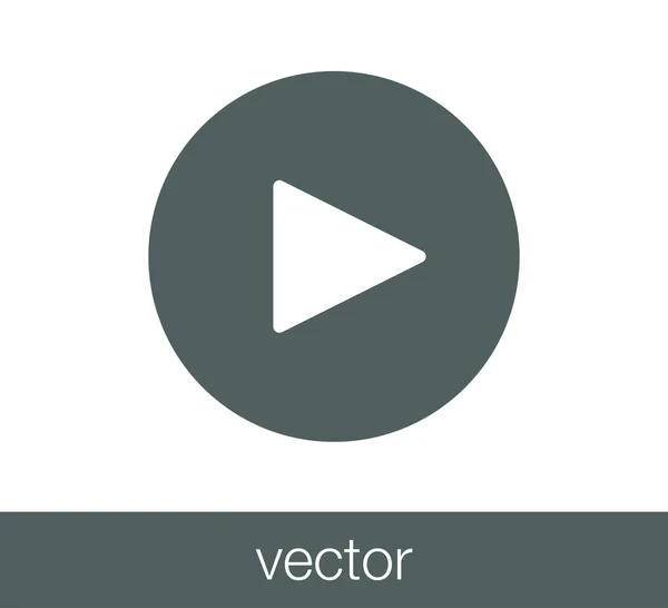 Játszani pókháló ikon. — Stock Vector