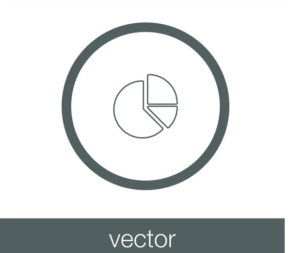 Символ значка диаграммы — стоковый вектор