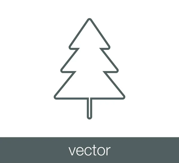 Ağaç web simgesi — Stok Vektör