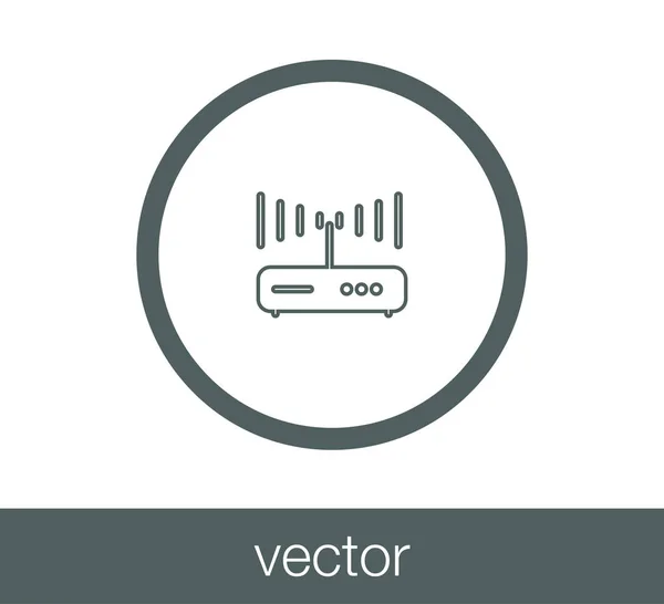 WLAN-Router-Symbol — Stockvektor