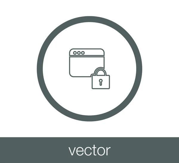 Symbole für das Codefenster — Stockvektor