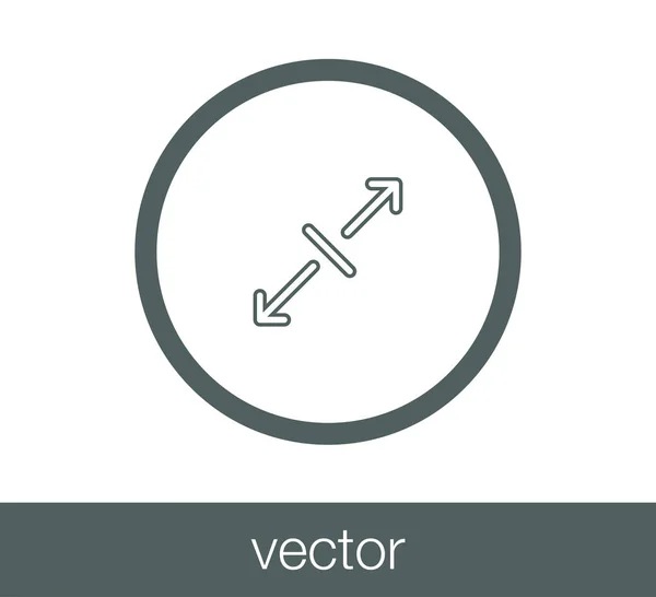 Icono de diseño ilustración — Vector de stock