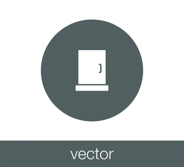 Icono de la puerta ilustración — Vector de stock