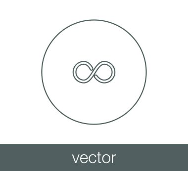 Sonsuz sembol simge.