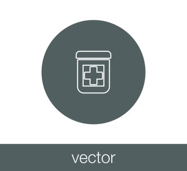 Uyuşturucu basit simgesi