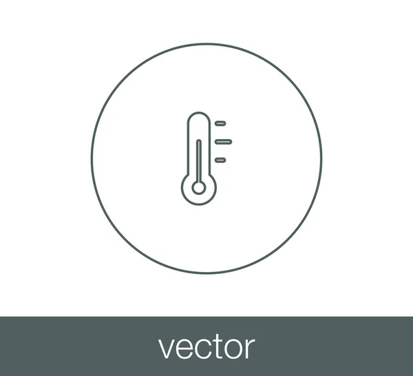 Конструкция значка температуры — стоковый вектор