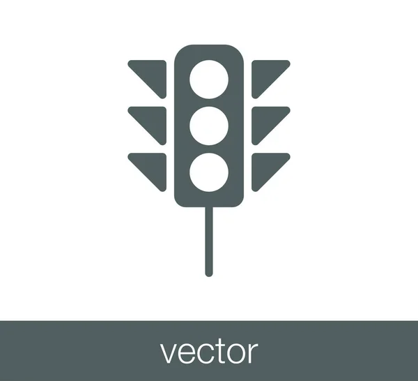 Ícone de semáforos — Vetor de Stock