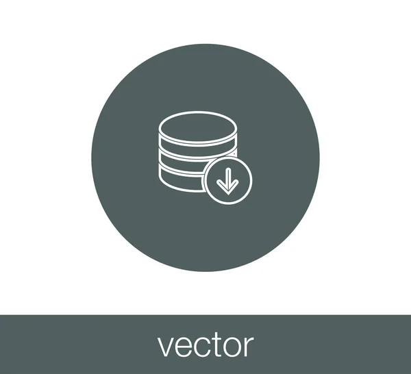 Ícone de data center —  Vetores de Stock