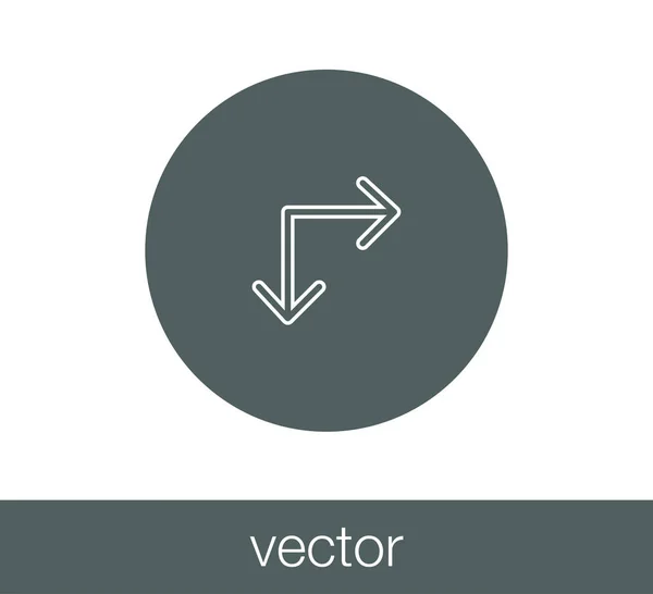 Mover ícone símbolo . —  Vetores de Stock