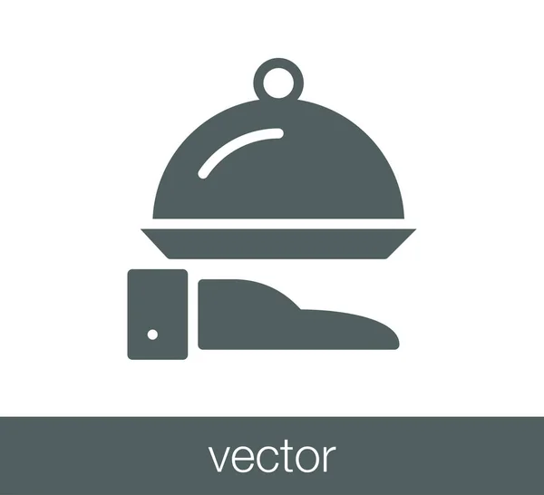 Diseño del icono de la comida — Vector de stock