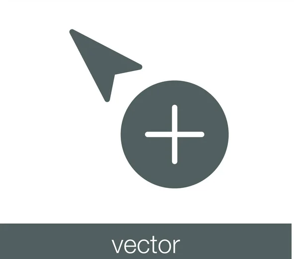 Cursor-Zeigersymbol. — Stockvektor