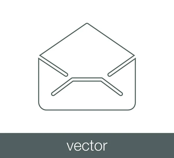 Email icône simple — Image vectorielle