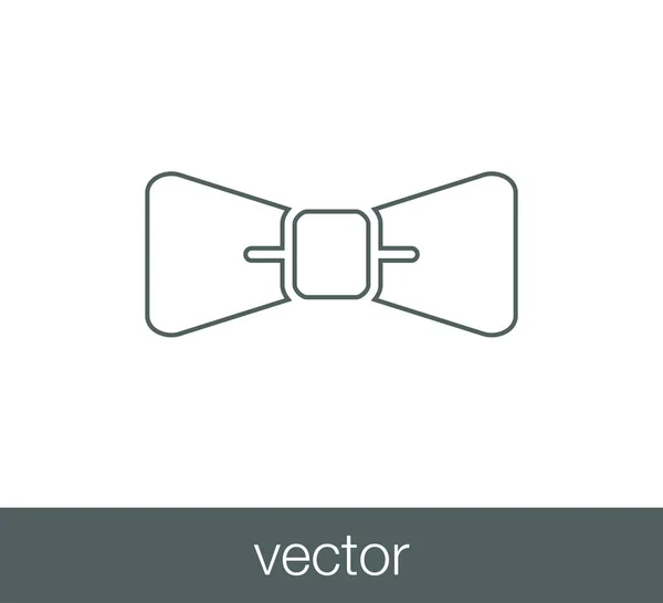 Bow tie icon — Stock Vector