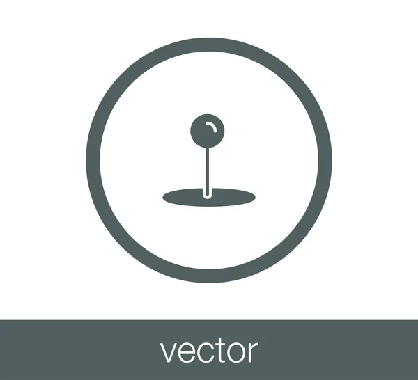 Pin-Symbol — Stockvektor