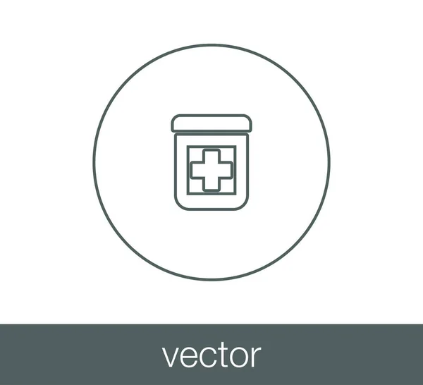 Drogas ícone simples — Vetor de Stock