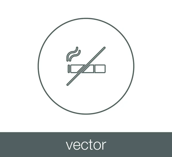 Знак "Нет курению" — стоковый вектор
