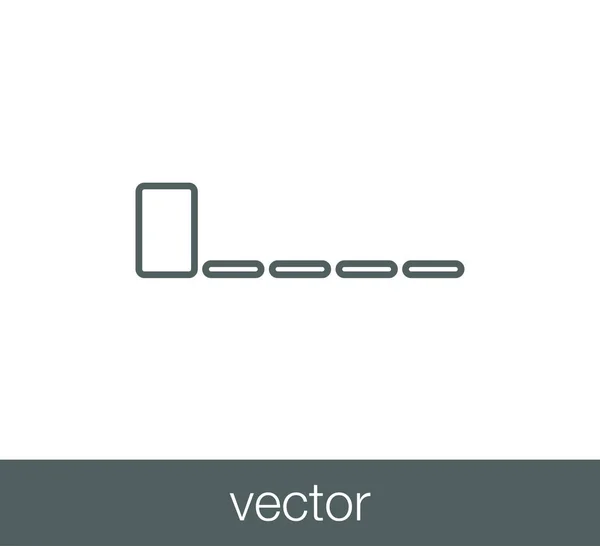 Icono de señal telefónica . — Vector de stock