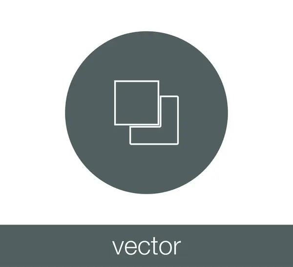 Icono de diseño ilustración — Vector de stock