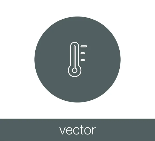 Design dell'icona della temperatura — Vettoriale Stock