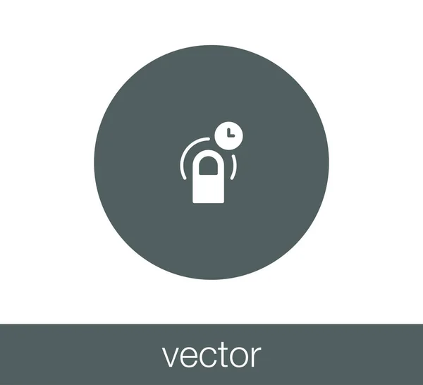 Touch gebaar-pictogram. — Stockvector