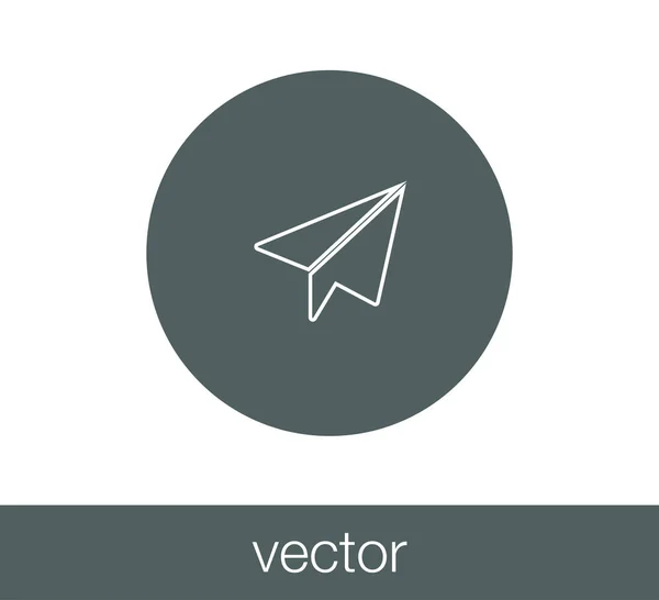 Envoyer une icône e-mail — Image vectorielle