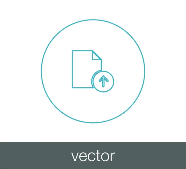 Desenho do ícone de nota — Vetor de Stock