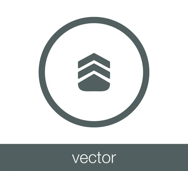 Trofeo icono web — Vector de stock