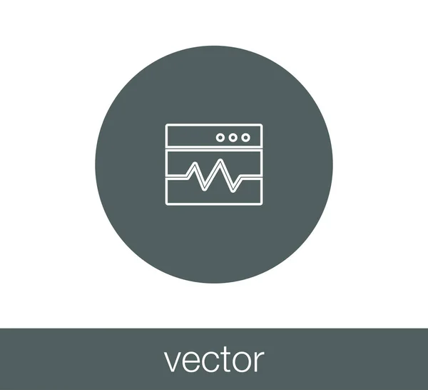 Symbole für das Codefenster — Stockvektor