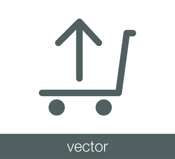 Icono del carrito de compras — Archivo Imágenes Vectoriales