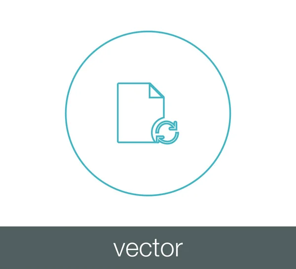 Diseño del icono Nota — Vector de stock