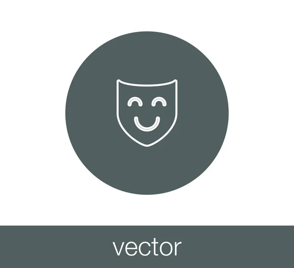 Carnival Mask icon — Stock Vector