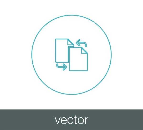 Diseño del icono Nota — Vector de stock