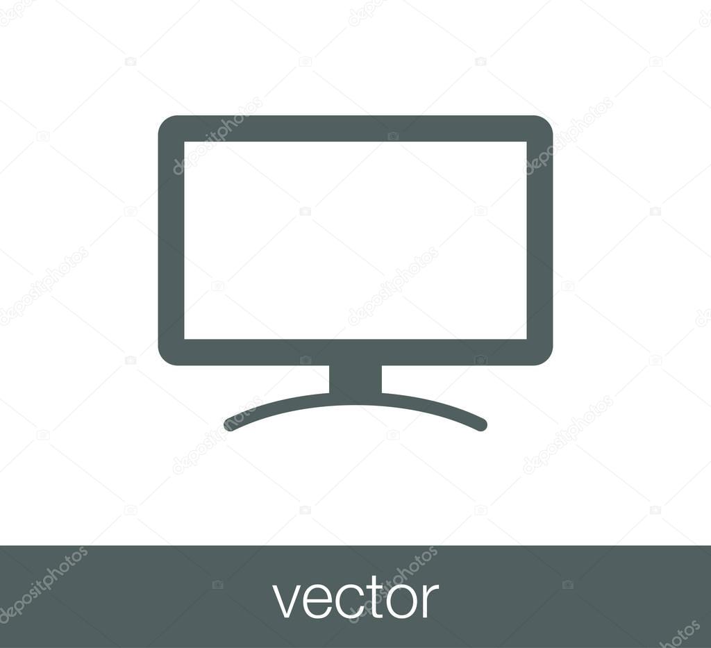 Display flat icon.