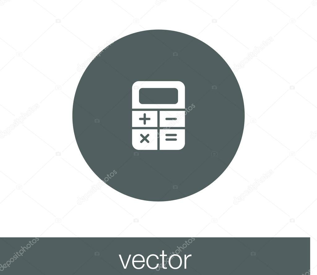 Calculator flat icon