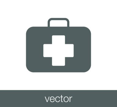 İlk yardım çantası simgesi